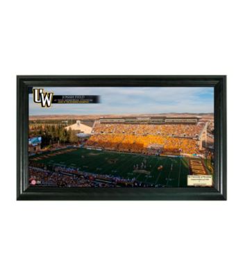 University of Wyoming Stadium Gridiron Photo by Highland Mint