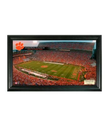 Clemson University Stadium Gridiron Photo by Highland Mint