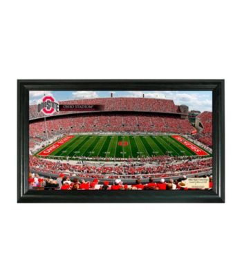 Ohio State University Stadium Gridiron Photo by Highland Mint