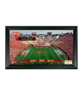 University of Southern California Stadium Gridiron Photo by Highland Mint