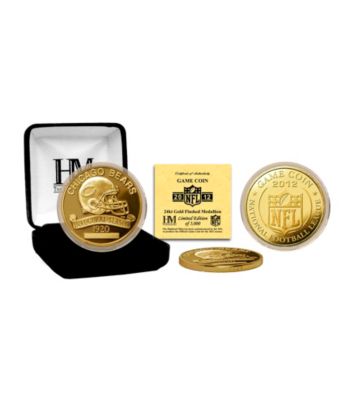 Chicago Bears 2012 Gold Game Coin by Highland Mint