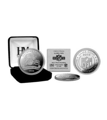 Detroit Lions 2012 Silver Game Coin by Highland Mint