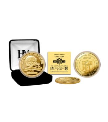 Green Bay Packers 2012 Gold Game Coin by Highland Mint
