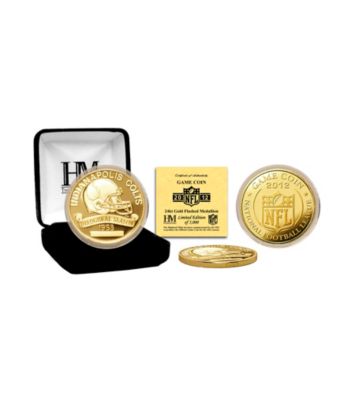 Indianapolis Colts 2012 Gold Game Coin by Highland Mint