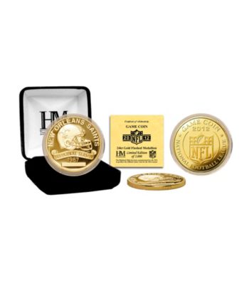 New Orlean Saints 2012 Gold Game Coin by Highland Mint