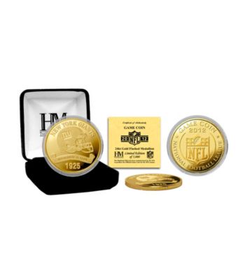 New York Giants 2012 Gold Game Coin by Highland Mint