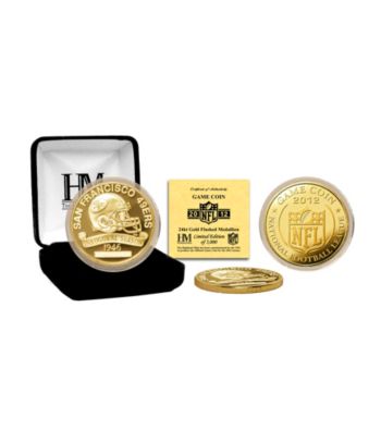 San Francisco 49ers 2012 Gold Game Coin by Highland Mint