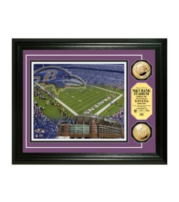 M&T Bank Stadium Gold Coin Photomint by Highland Mint