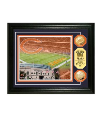Soldier Field Gold Coin Photomint by Highland Mint