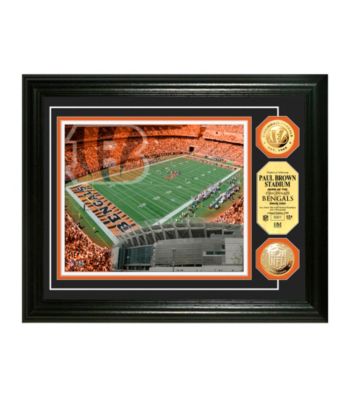 Paul Brown Stadium Gold Coin Photomint by Highland Mint