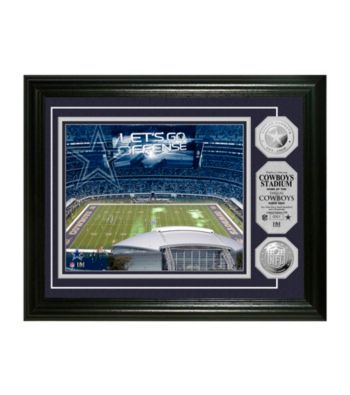 Cowboys Stadium Silver Coin Photomint by Highland Mint