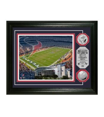 Reliant Stadium Silver Coin Photomint by Highland Mint