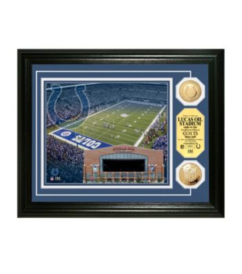 Lucas Oil Stadium Gold Coin Photomint by Highland Mint