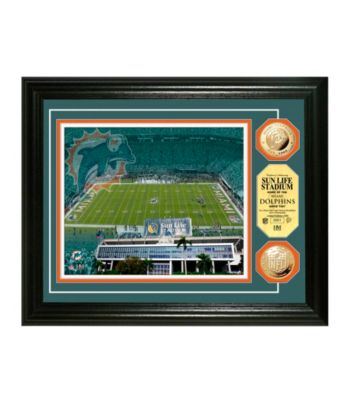 Sun Life Stadium Gold Coin Photomint by Highland Mint