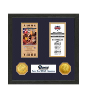 St.Louis Rams SB Championship Ticket Collection by Highland Mint