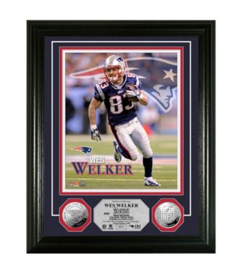 Wes Welker Silver Coin Photo Mint by Highland Mint