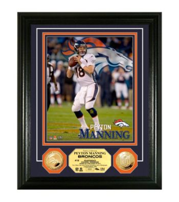 Peyton Manning Gold Coin Photomint by Highland Mint