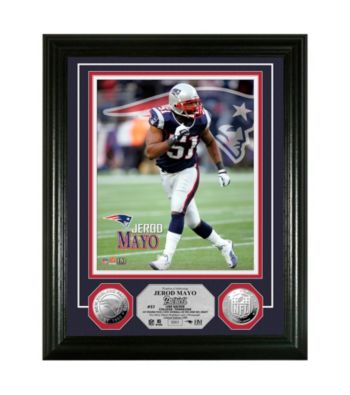 Jerod Mayo Silver Coin Photo Mint by Highland Mint