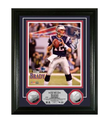 Tom Brady Silver Coin Photo Mint by Highland Mint