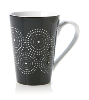 Waechtersbach Konitz Black and White Burst Mug