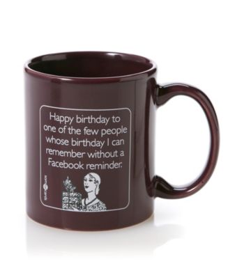 30 Watt Purple Happy Birthday Mug