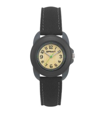 Sprout® Black Eco-Friendly Watch