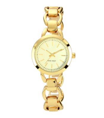 Nine West® Goldtone Case W/Gold Bracelet
