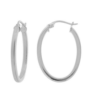 Designs by FMC Sterling Silver Hoop Earring