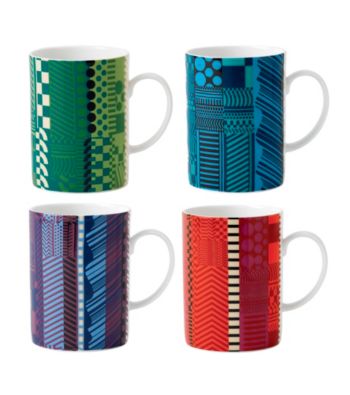 Royal Doulton® Paolozzi Set of 4 Accent Mugs