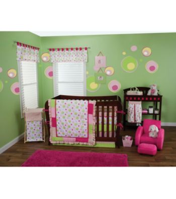 Pink Splash Baby Bedding by Trend Lab