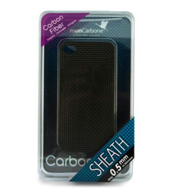 monCarbone Sheath Carbon Fiber iPhone 4/4S Back Cover