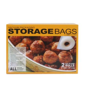 VacMaster® VacStrip® 2-pk. Medium Vacuum Sealer Roll Bags