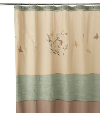 J. Queen New York Asian Blossom Shower Curtain