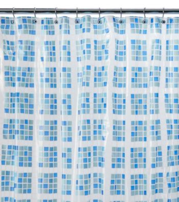 J. Queen New York Square-on-Square Shower Curtain Liner