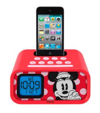 Disney™ Minnie Mouse iHome Dual Alarm Clock Speaker System