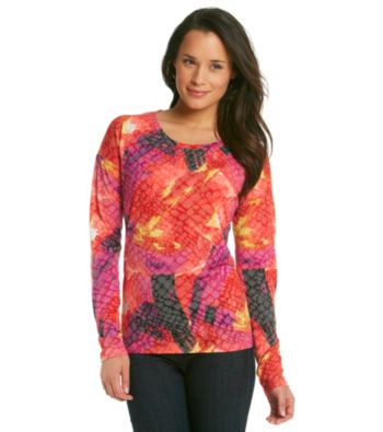 Chaus Printed Crewneck Tee