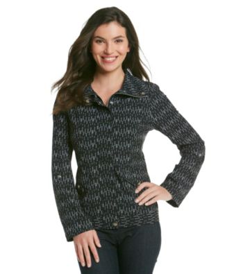 Laura Ashley® Printed Casual Weekend Jacket