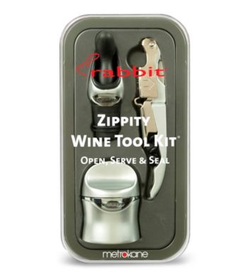 Metrokane Silver Zippity 3-pc. Tool Set