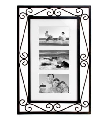 Malden 3-Opening 4x6 Seville Ironworks Matted Frame