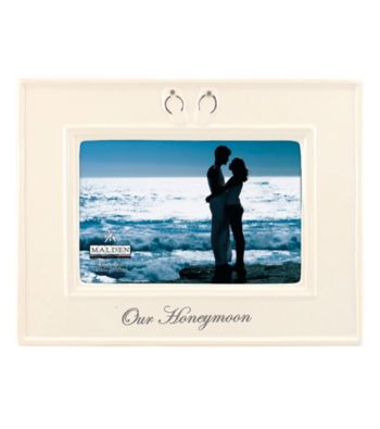 Malden Our Honeymoon Ceramic Frame