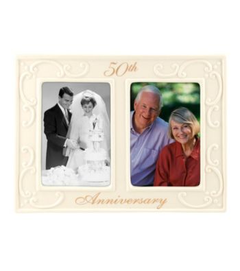 Malden 2-Opening 50th Anniversary Ceramic Frame