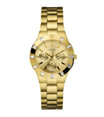 Guess Gold Feminine Hi Shine Mid Size Watch