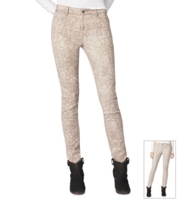 Calvin Klein Jeans Reversible Print Skinny Jeans