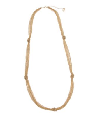 Erica Lyons® Goldtone Knotted Chains Necklace