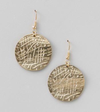 Erica Lyons® Goldtone Drop Pierced Earrings