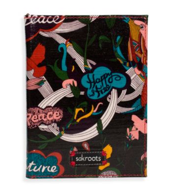 sakroots™by The Sak® Black Peace Print Artist Circle Journal
