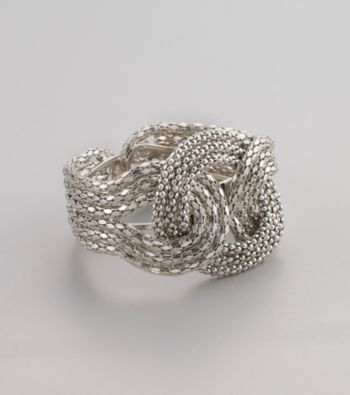 Erica Lyons® Silvertone Cuff Bracelet