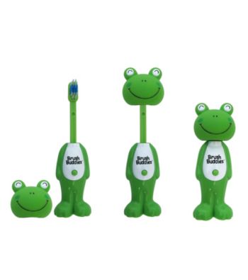 BrushBuddies® Poppin Toothbrush Leapin Louie the Frog