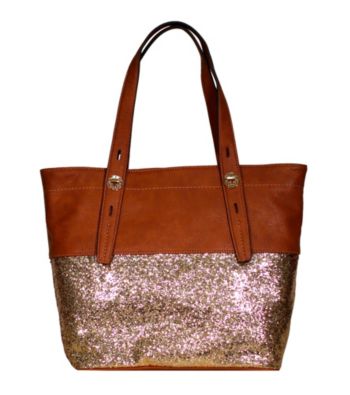 Jessica Simpson Jet Setter Tote Glitter