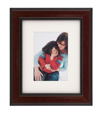 Burnes of Boston® Black and Brown Cambridge Matted Wood Frame
